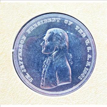 2004 Lewis And Clark Coin And Currency Set Includes Peace Medal, Keelbaot and Peace Medal Nickel, Silver Dollar, Sacagawea Dollar, Replica Buffalo 10 Dollar Note, And 3 Different Stamps