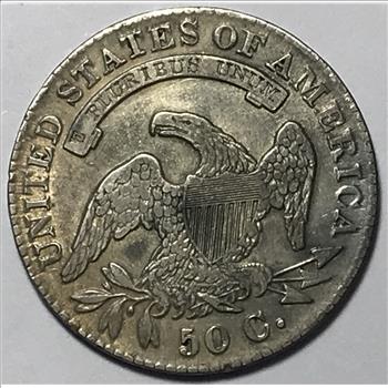1830 Capped Bust Silver Half Dollar