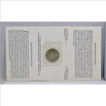1988 $5 Space Shuttle Discovery Commemorative Coin