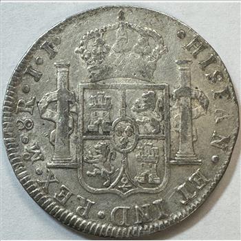 1819 Spanish Colonial Mexico Silver 8 Reales