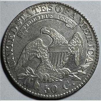 1827 Capped Bust Silver Half Dollar