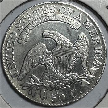 1825 Capped Bust Silver Half Dollar