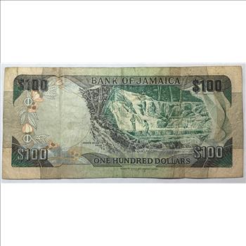 1994 $100 Bank of Jamaica Note