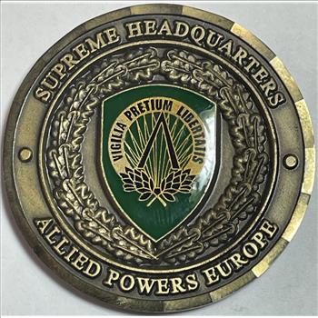 Supreme Allied Commander, Europe - Joseph W. Ralston - General, U.S. Air Force - Commemorative Challenge Coin