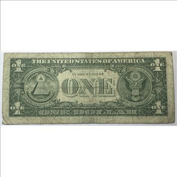 1977 $1 Replacement Error Star Note - New York