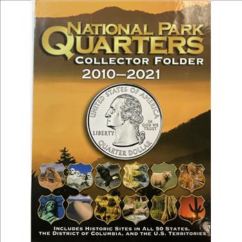 Complete 2010-2021 National Parks Quarter Set - Total of 60 Coins Included