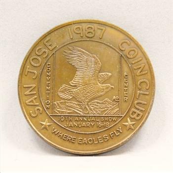 Southern Pacific Steam Locomotive Engine Commemorative Coin/Medal