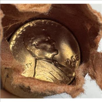 Uncirculated 1968-S Lincoln Memorial Cent Roll