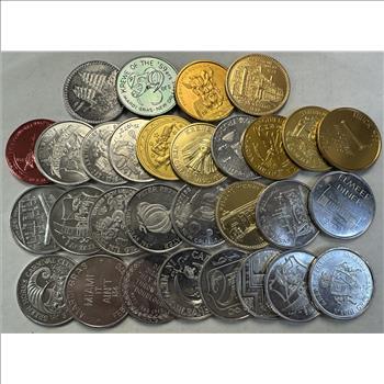 Lot of (30) Vintage Mardi Gras Commemorative Coins/Tokens