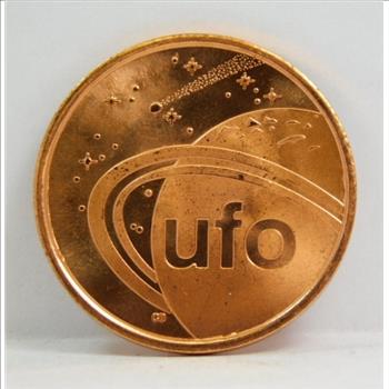 1947-1997 Roswell, NM UFO Alien 50th Anniversary Commemorative Copper Coin/Medal