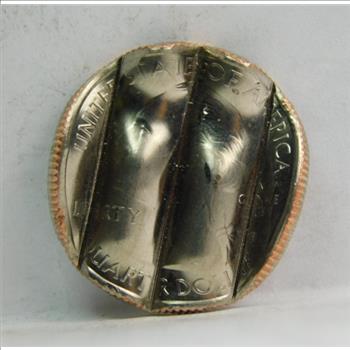 2016-P Theodore Roosevelt National Park Commemorative Quarter - WAFFLE Coin Error