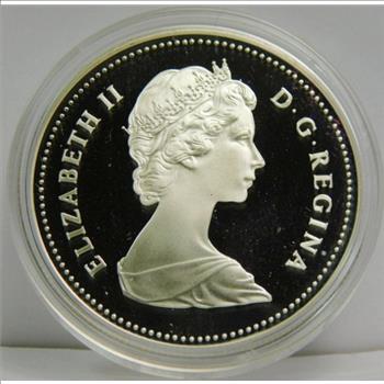 1983 Canada Silver Proof Dollar Universiade Edmonton Royal Canadian Mint Packaging