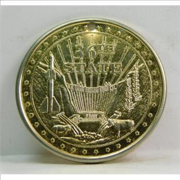Great Seal of the State of Nevada - 36th State - Commemorative Coin/Medal