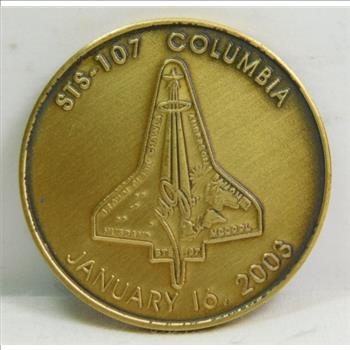 2003 Columbia Space Shuttle Memorial Commemorative Coin/Medal