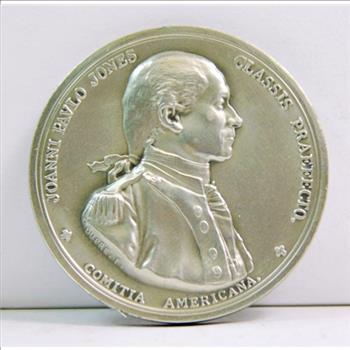 Medal Awarded to Captain John Paul Jones for the Capture of the Serapis,1770 - 1.5