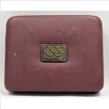 SILVER Proof 1996 Canadian World Olympic Games 33.63 Grams Edge Lettering 