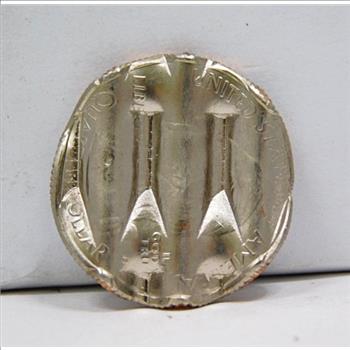 MINT ERROR - 2013-D  Mount Rushmore Commemorative Quarter - Waffle Coin Error