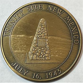1970 Trinity Site 25th Anniversary of the Atomic Bomb New Mexico Uncirculated Commemorative Coin/Medal