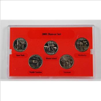 2001 Denver Mint Edition State Quarter Collection