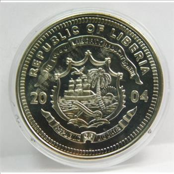 2004 $10 George W. Bush Proof Commemorative Coin (American Mint)