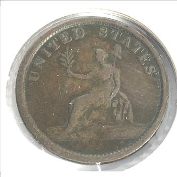 1783 George Washington Cent Large Military Bust Variety High Grade with Smooth Chocolatey Brown Surfaces