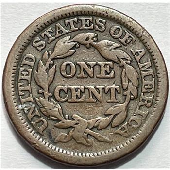1847 Braided Hair Variety Large Cent