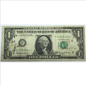 1963A $1 Star Note - Atlanta, GA Federal Reserve Note