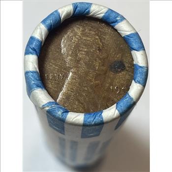 Lincoln Wheat Cents U.S. Minted 1909-1958 Complete Bank Roll Out of Circulation