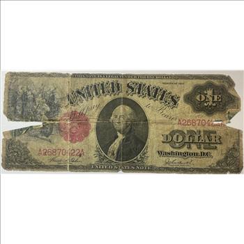 1917 $1 Large Size Legal Tender Note