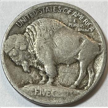 1913 Type I Variety Buffalo Nickel