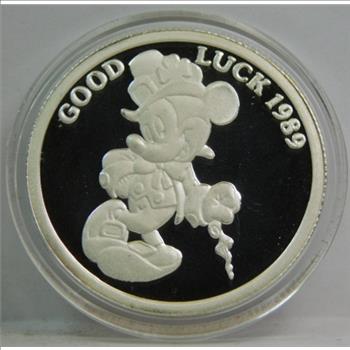 Disney's .999 Silver Proof 1 Troy Ounce Silver Round 