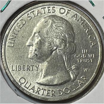 RARE 2019-W American Memorial Park West Point Minted Quarter
