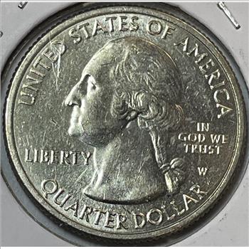 RARE 2019-W War in the Pacific West Point Minted Quarter