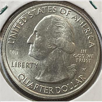 RARE 2020-W V75 Privy Weir Farm West Point Minted Quarter