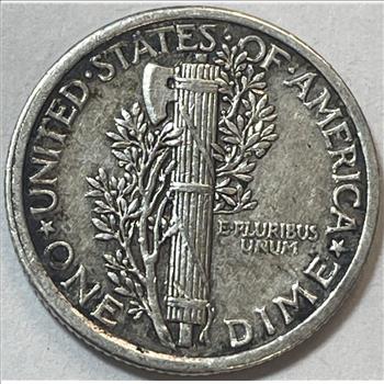 HIGH GRADE 1916 Mercury Silver Dime