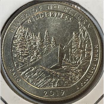 RARE 2019-W River of No Return West Point Minted Quarter
