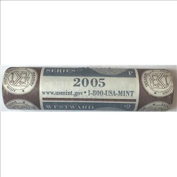 2005-P Roll of Buffalo Nickel - U.S. Mint Sealed and Rolled - Westward Journey Nickel Series