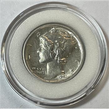 HIGH GRADE 1941-S Mercury Silver Dime