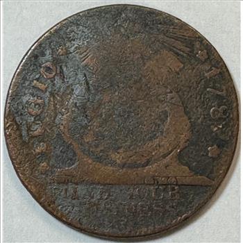 1787 Fugio Copper Cent