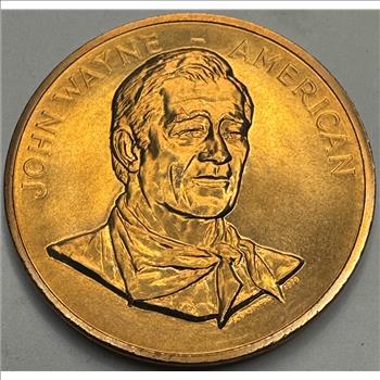 Vintage John Wayne American Commemorative Coin/Medal