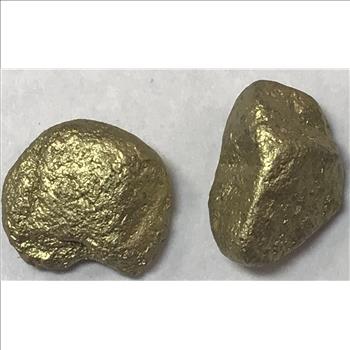 Novelty Golden Nuggets from the Alaskan Gold Dredge 8 - Fairbanks, AK (NOT REAL GOLD)