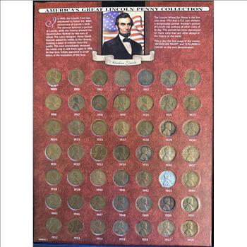 Complete Date Set 1909-2010 America's Great Lincoln Penny Collection