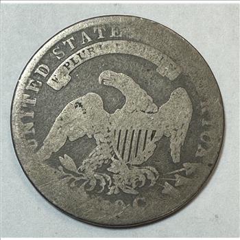 1836 Capped Bust Silver Half Dollar