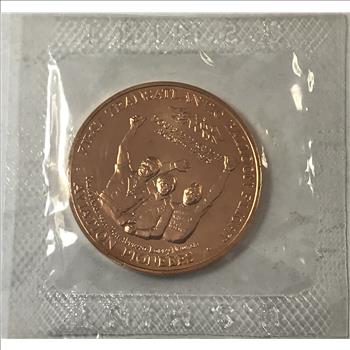 1978 First Transatlantic Balloon Flight Aviation Pioneers Commemorative Coin/Medal Sealed in Original U.S. Mint Packaging