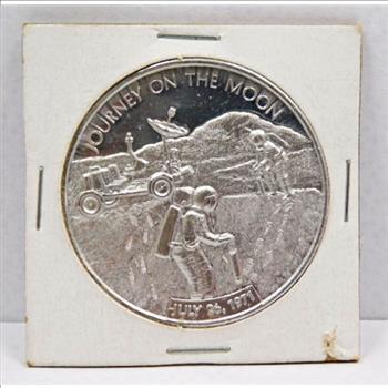 1971 Apollo 15 Journey on the Moon - Astronauts Scott, Worden & Irwin Commemorative Coin/Medal