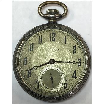 Vintage Illinois Springfield 17 Jewel Pocket Watch