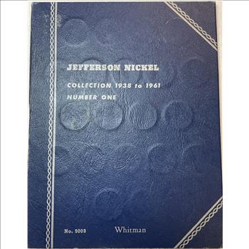 Complete Jefferson Nickel Collection from 1938-1961 Including all World War II Issue Silver War Nickels