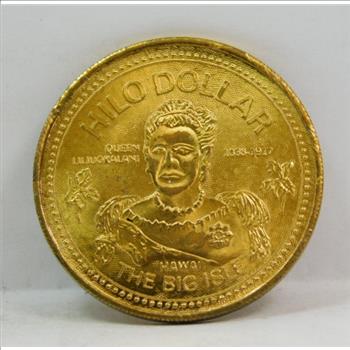 Hawaii Hilo Dollar - Queen Liliuokalani Commemorative