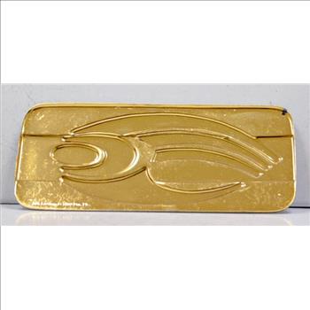 Symbol of the Borg Star Trek Insignia Collection - 24K Gold Layered Sterling Silver - 24.2 Grams