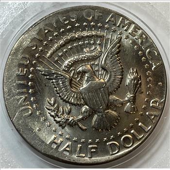 MINT ERROR 1983 Kennedy Half Dollar Off-Center Error ACG Graded MS64